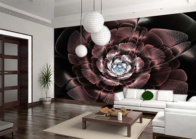 3D Фото Обои PHOTODECOR "Обои Коричневый цветок"