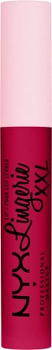 Szminka w płynie z aplikatorem NYX Professional Makeup Lip Lingerie XXL 21 Stamina 4 ml (0800897004125)