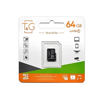 Карта памяти microSDXC T & G 64Gb (UHS-1)(Class 10)