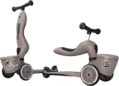 Самокат Scoot and Ride Highwaykick-1 Lifestyle Коричневый (SR-210621-BROWNLINES)