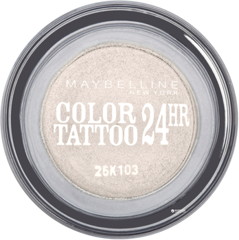 Maybelline New York Color Tattoo żelowy Cienie do powiek w kremie 24h 4,5 g 45-Exclusively biały (3600530777617)