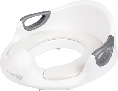 Сидіння для унітазу FreeOn White-Grey (38763)