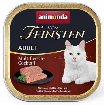 Вологий корм для кішок мультим'ясний коктейль Animonda Vom Feinsten Adult Multi Meat Cocktail 100 г