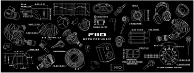 Килимок FiiO Mouse pad F2051H