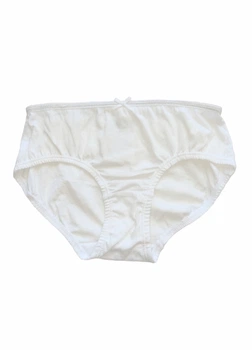 Трусики слипы однотонные для девочки H&M 0624543-022 092 см (18-24 months) Белый