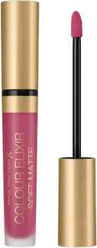Max Factor Color Elixir Soft matowa szminka do ust z lekkim matowym efektem 020 Blush Peony (3616301265429)