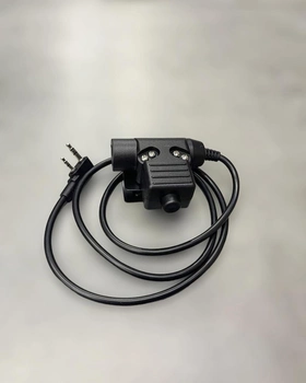 Адаптер з кнопкою PTT U94 для навушників під рацію Baofeng BF-1904 / UV-5R / UV-82