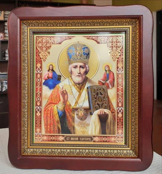 Святой Николай Миротворец икона 26*23см