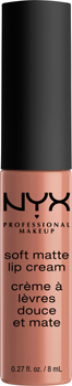 Рідка помада для губ NYX Professional Makeup Soft Matte Lip Cream 09 Abu Dhabi (800897142902)