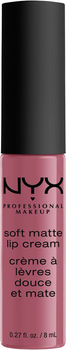 Рідка помада для губ NYX Professional Makeup Soft Matte Lip Cream 61 Montreal (800897156077)