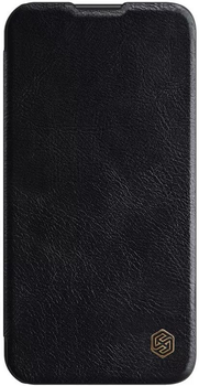 Etui Nillkin Qin Leather Apple iPhone 12 Pro Max Czarne (NN-QLC-IP12PM/BK)