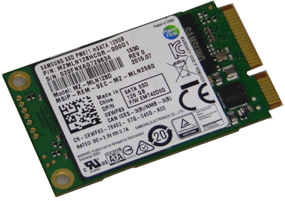 SSD диск Samsung PM871 128GB mSATA SATAIII TLC (MZMLN128HCGR OEM)