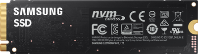 Samsung 980 1TB M.2 PCIe 3.0 x4 V-NAND 3bit MLC (MZ-V8V1T0BW)