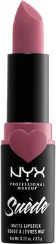 Szminka NYX Professional Makeup Suede Matte Lipstick 28 Soft Speak 3.5 g (0800897192068)