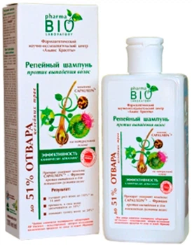 Репейный шампунь против выпадения волос Pharma Bio Laboratory 200ml (434364-513770-2)