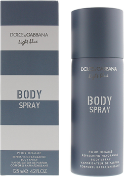 Perfumowany dezodorant dla mężczyzn Dolce & Gabbana Light Blue Pour Homme Body Spray 125 ml (3423478574250)