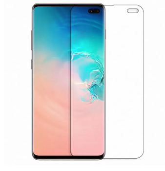 Гідрогелева захисна плівка на Samsung S10 Plus на весь екран прозора