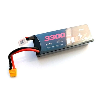 Аккумулятор HLK 11.1v 3300 mAh Li-Po 3s 70C коннектор XT60 Hard Case для RC моделей FPV дронов