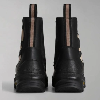 Жіночі челсі високі Napapijri Woman Leather Chelsea Boot NP0A4H7B-041 40 Чорні (196011578666)