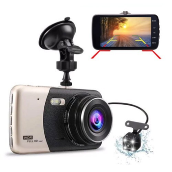 Автомобильный видеорегистратор Angel Lens X-600 LCD экран 4" Full HD на 2 камеры