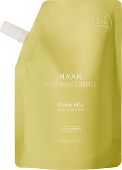Зубная паста натуральная HAAN Dolce Vita Запасной блок 150 мл (5060669781356)
