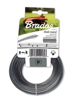 Леска для триммера BRADAS RIPPER DUAL круг 1,6ммx15м (ZRO1615K)