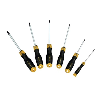Набор отверток STANLEY CushionGrip Torx 6 штук (STMT1-74182)