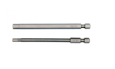 Набор бит YATO HEX-TAMPER 4x100мм 6x100мм 1/4" 2шт (YT-0495)