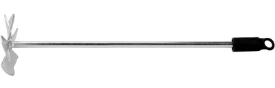 Миксер для затирки VOREL оцинкованный 75x300мм (09031)