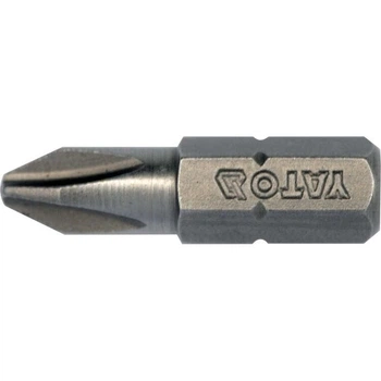 Набор бит YATO Philips PН2x25мм HEX 1/4" 10шт (YT-78132)