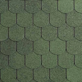 Битумная черепица IKO Superglass Biber Amazon Green
