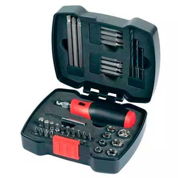 Набір біт Black+Decker Phillips, Pozidriv, Torx, Hex, 43 шт, кейс (A7175)
