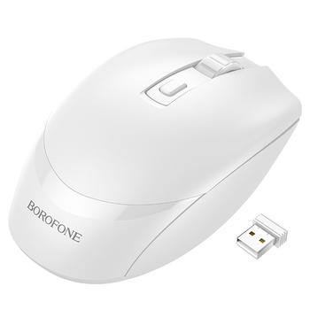 Миша Wireless BOROFONE BG7 Білий