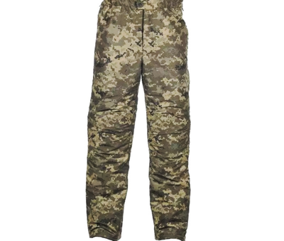 Тактичні зимові утеплені військові штани РХ5 Rip Stop 58 Піксель