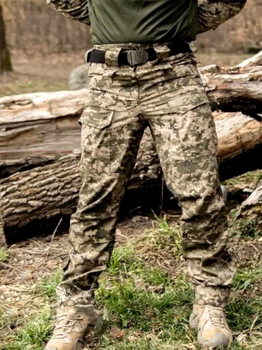 Тактические штаны военные GA8 Rip Stop 56 Пиксель