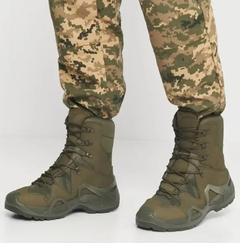 Высокие ботинки Vogel тактические мужские 40 (25.5 см) Хаки (Khaki)