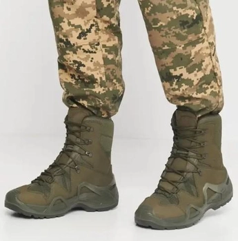 Высокие ботинки Vogel тактические мужские 44 (28 см) Хаки (Khaki)