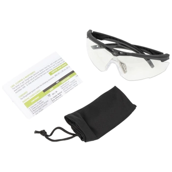 Балістичні окуляри Revision StingerHawk з прозорою лінзою Чорний 2000000130934