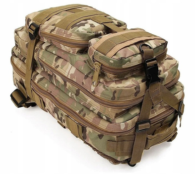 Тактичний штурмовий військовий рюкзак B02 25л мультикам