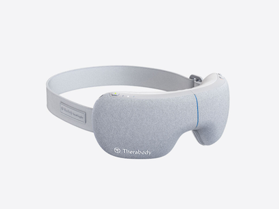 Умный вибрационный согревающий массажер для глаз SmartGoggles, серый TM03350-01