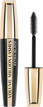 Туш для вій L'Oreal Million Lashes Об'ємно-розділювальна Екстра-чорна 9 мл (3600521893500)