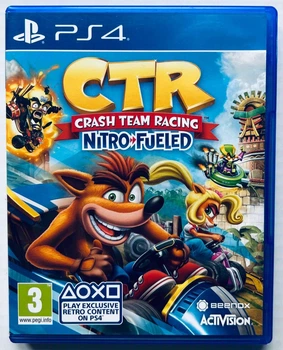 Crash Team Racing Nitro Fueled, английская версия - диск для PlayStation 4, Б/У