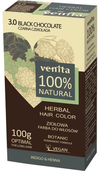 Барвник Venita Herbal Dye 3.0 Чорний шоколад 100 г (5902101519274)