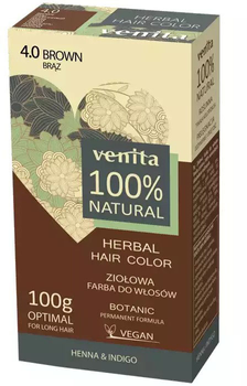 Barwnik ziołowy Venita 4.0 Brown 100 g (5902101519281)