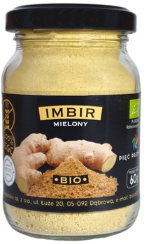 Piec Przemian Imbir mielony 60 g bio (5902837811932)