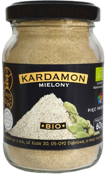 Piec Przemian Kardamon mielony 60 g bio (5902837811949)