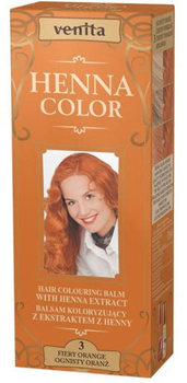 Venita Henna Color Balsam Nr 3 Fiery Orange 75 ml (5902101710664)