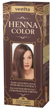 Venita Henna Color Balsam Nr 18 Black Cherry 75 ml (5902101710817)