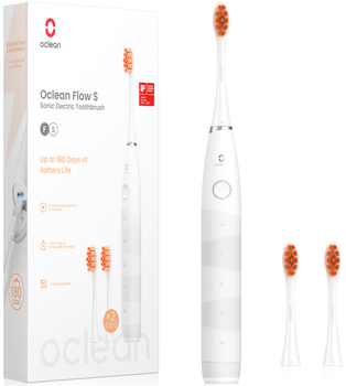 Електрична зубна щітка Oclean Flow S Sonic Electric Toothbrush White