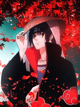 Алмазная Мозаика SHLab Аниме Naruto Итачи Вышивка Камнями SH-32683 30x40 см (Полная Выкладка) (32683)